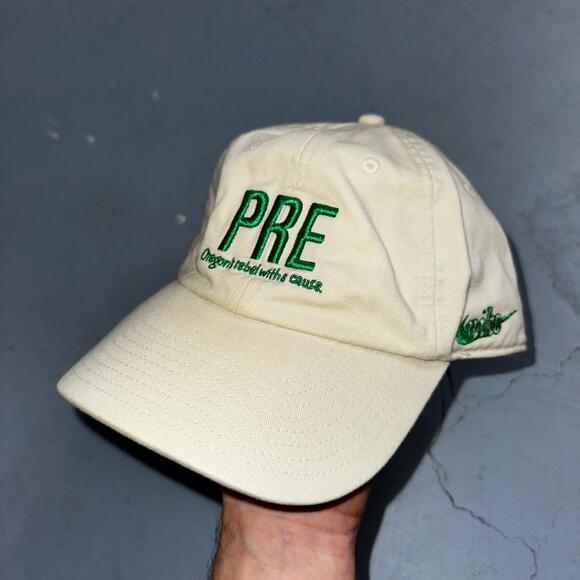 Nike GO PRE Vintage Hat Cap Strap Back Swoosh Stop Tailwind...